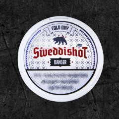 Жевательный табак Sweddishot - Cold Dry Danger 10 гр
